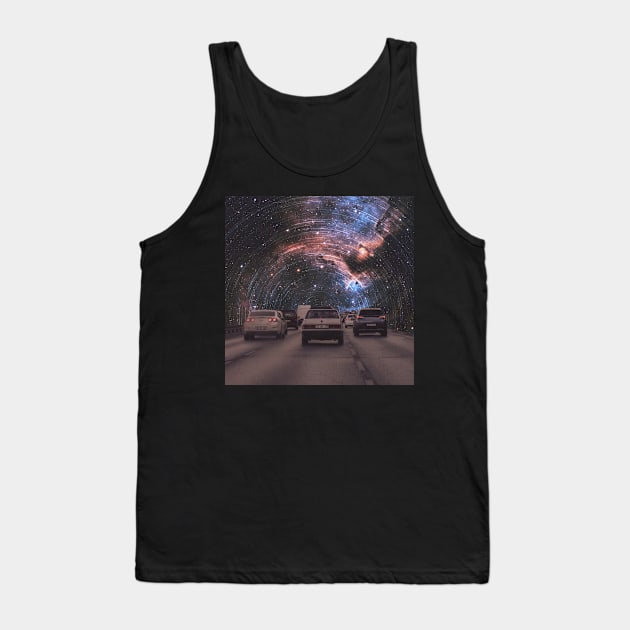 Cosmic Tunnel Tank Top by RiddhiShah